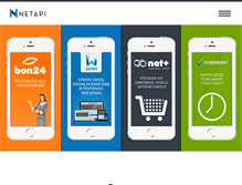 Tablet Screenshot of netapi.pl
